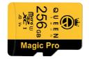 کارت حافظه کوئین تک Queen Tech Magic Pro microSDXC Class 10 UHS-I U3 256GB