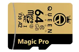 کارت حافظه کوئین تک Queen Tech Magic Pro microSDXC Class 10 UHS-I U3 64GB