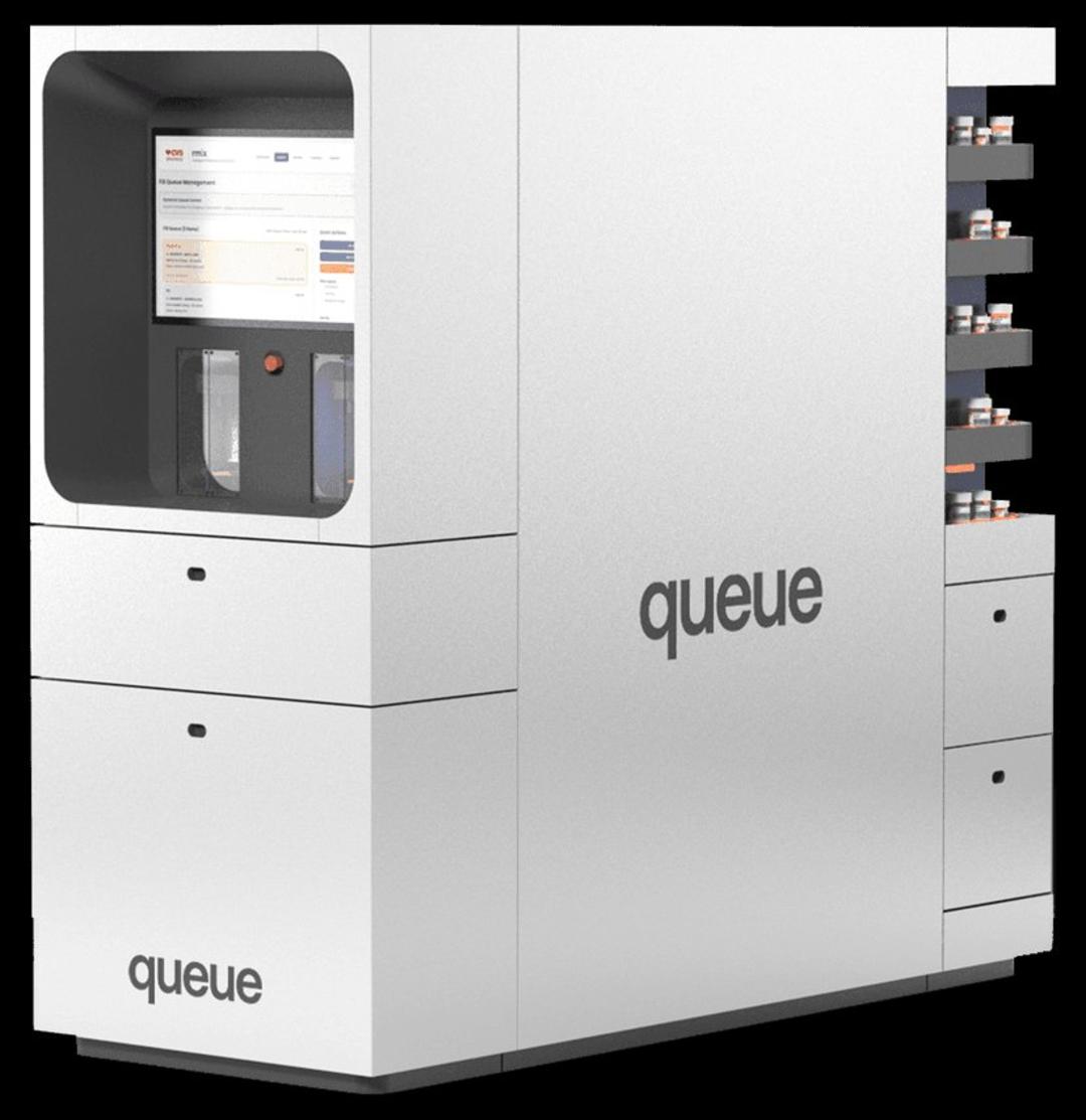 داروخانه‌ی رباتیک شرکت Queue