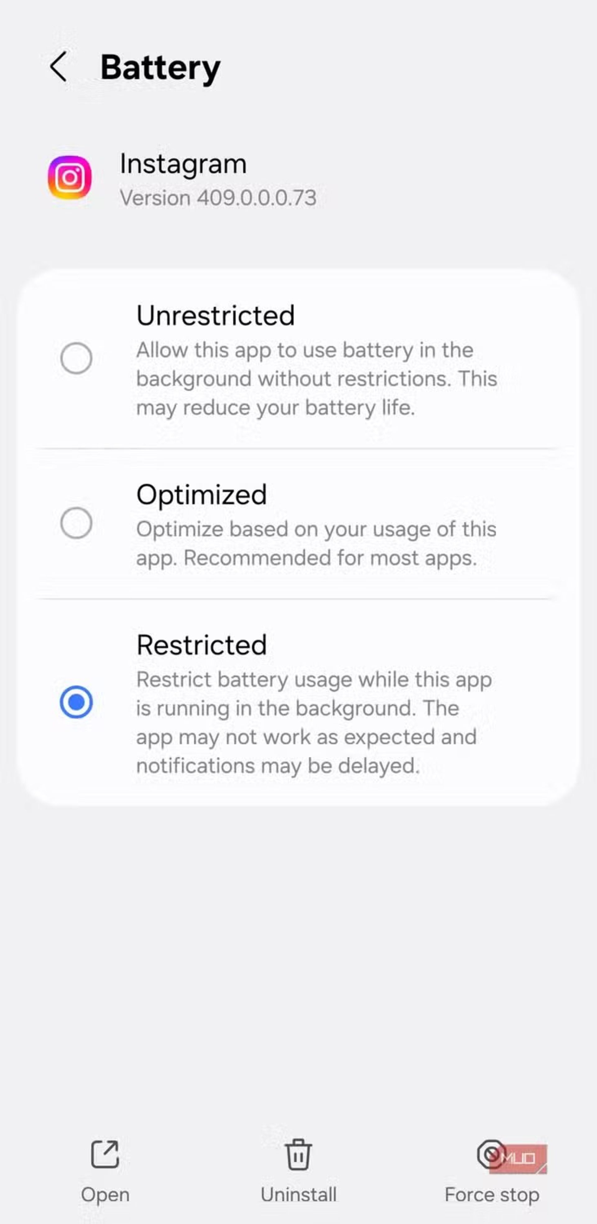 غیرفعال کردن پردازش های پس زمینه اپلیکیشن روی گوشی