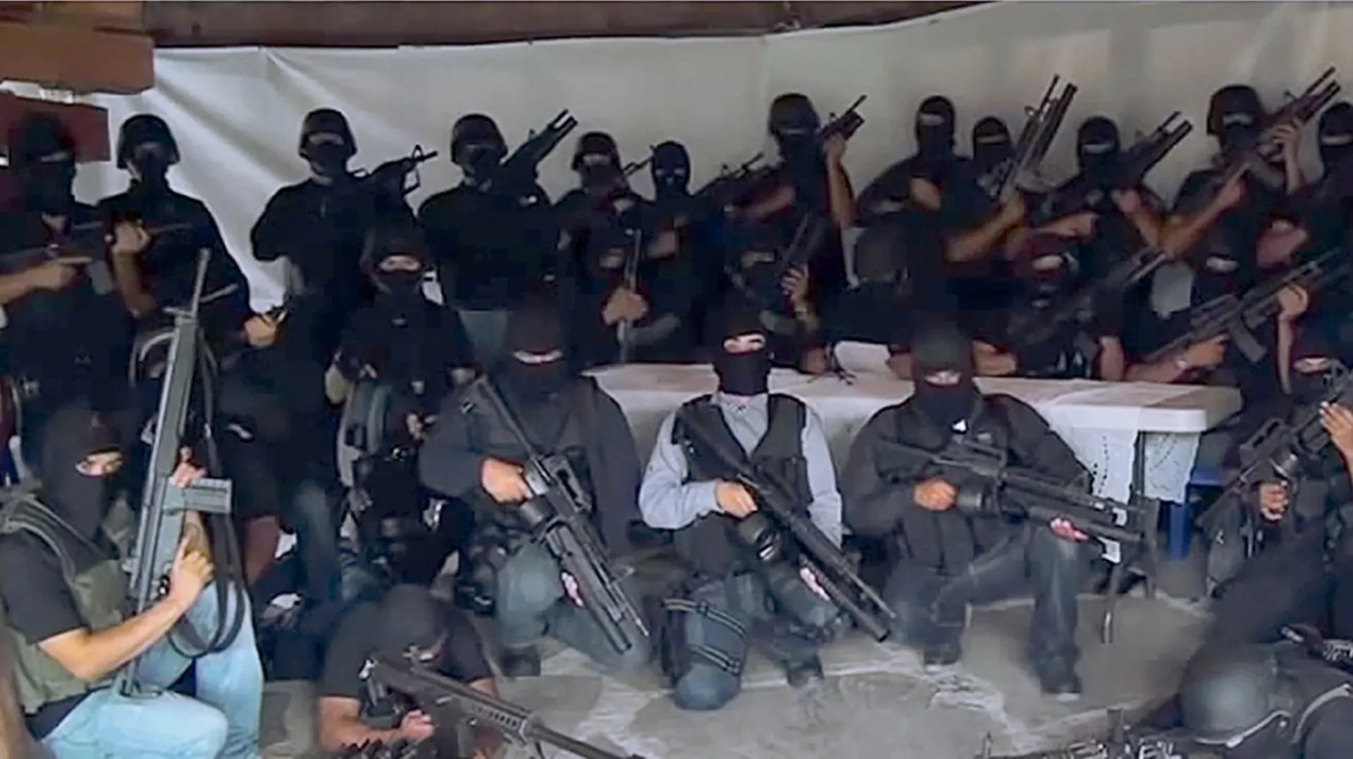 اعضای مسلح یکی از کارتل‌های مکزیک