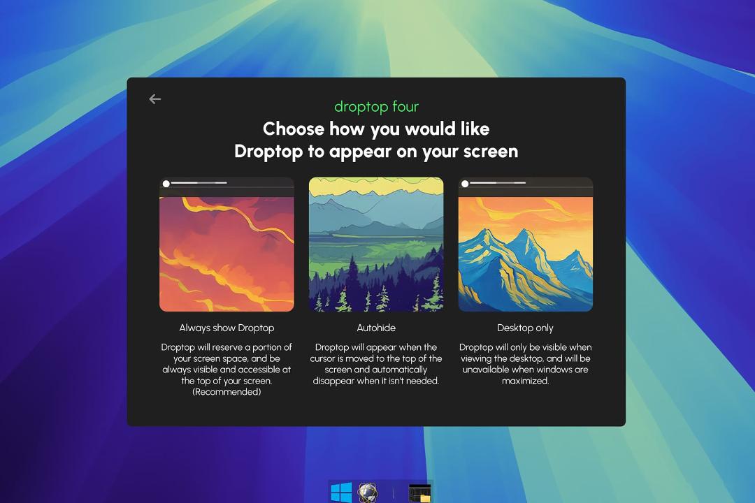 پوسته های مختلف در ابزار Rainmeter در ویندوز ۱۱