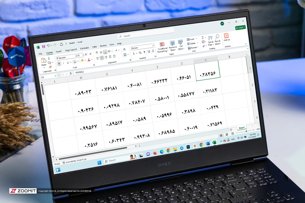 چطور با فرمول‌ های ساده اعداد تصادفی در اکسل تولید کنیم؟