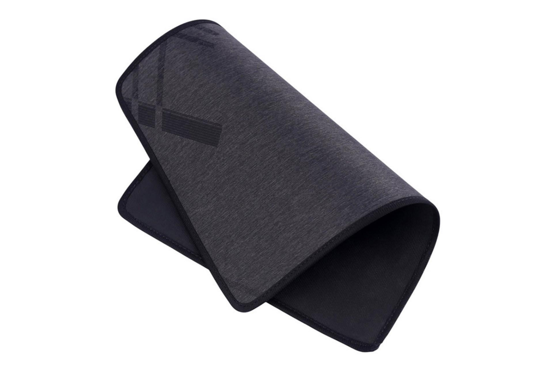 ماوس پد رپو rapoo-rp230-medium تاخورده از نمای پرسپکتیو