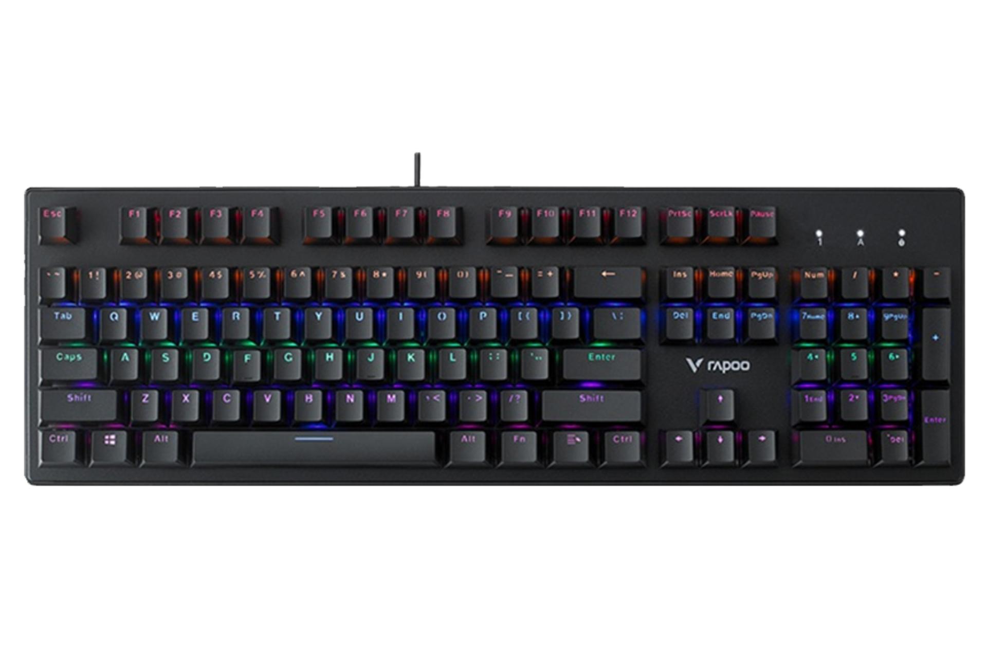 کیبورد رپو V510C نمای بالا