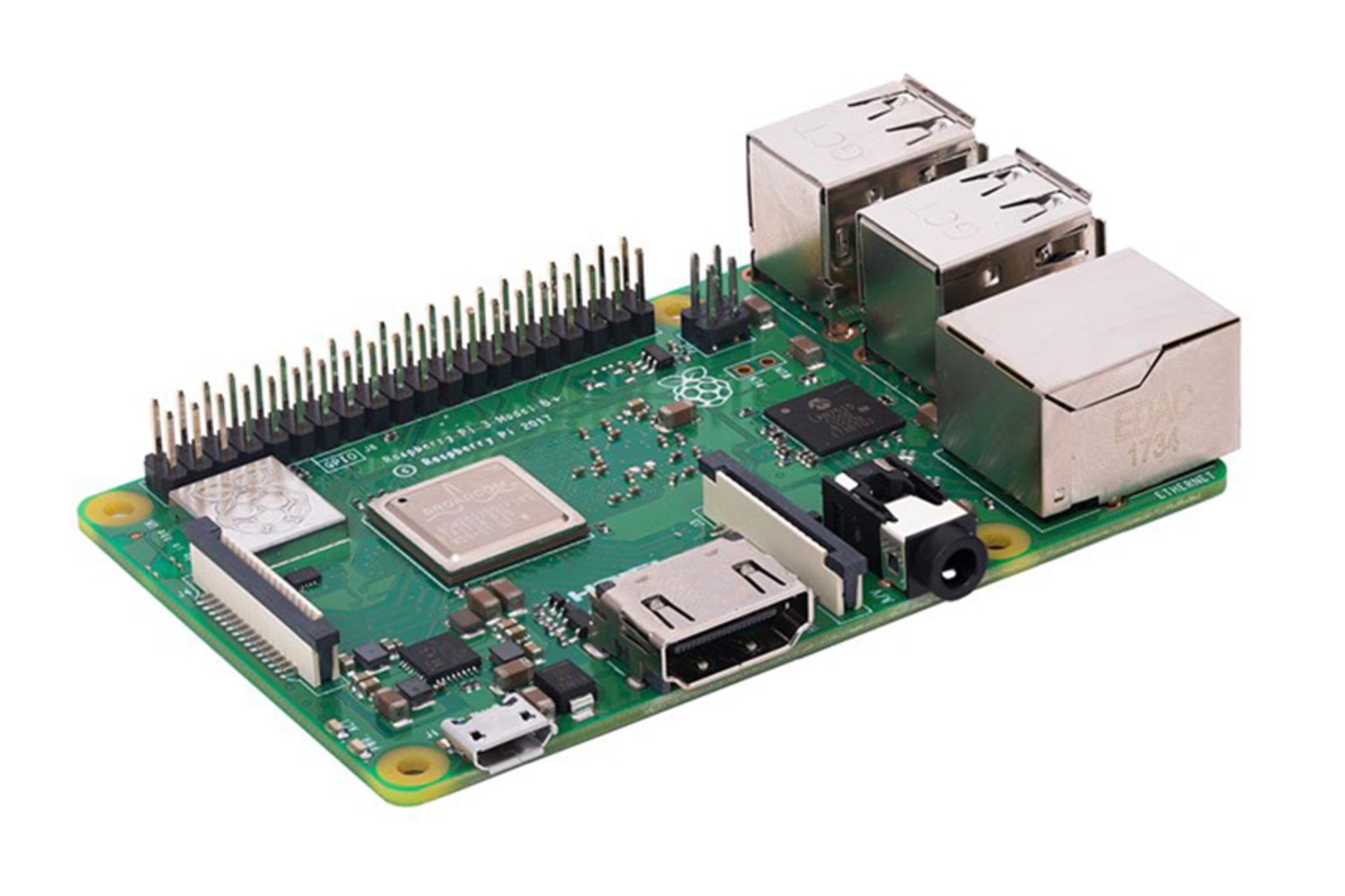 کامپیوتر کوچک Raspberry Pi 3 Model B+