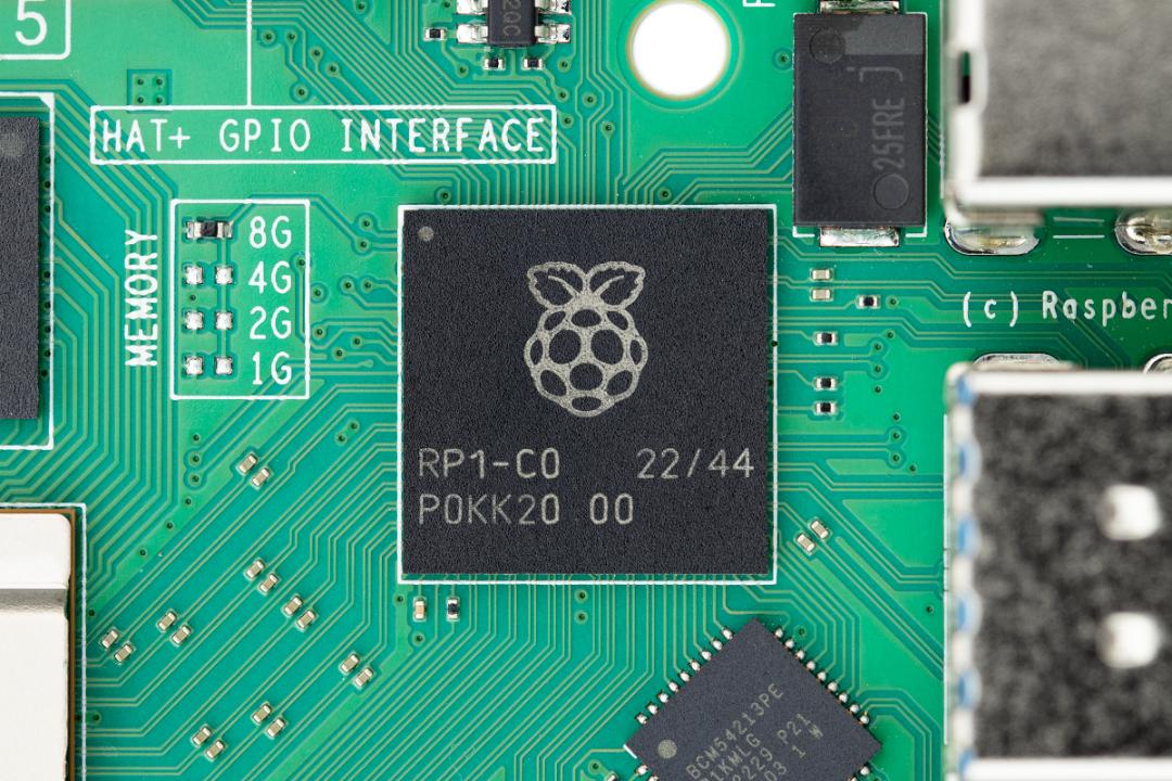 تراشه پل جنوبی اختصاصی کامپیوتر رزبری پای ۵ / Raspberry Pi 5