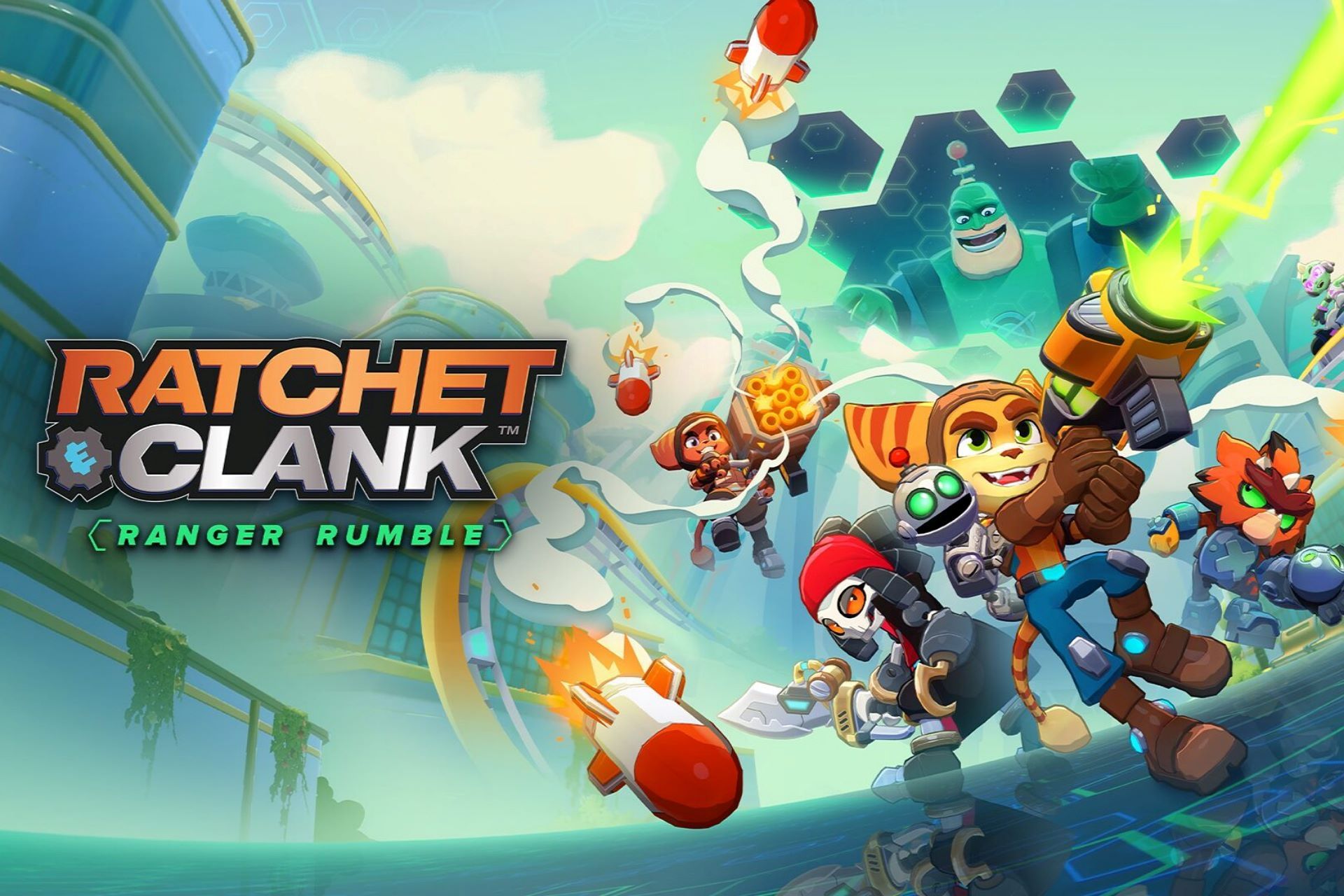 پوستر بازی بازی Ratchet & Clank: Ranger Rumble