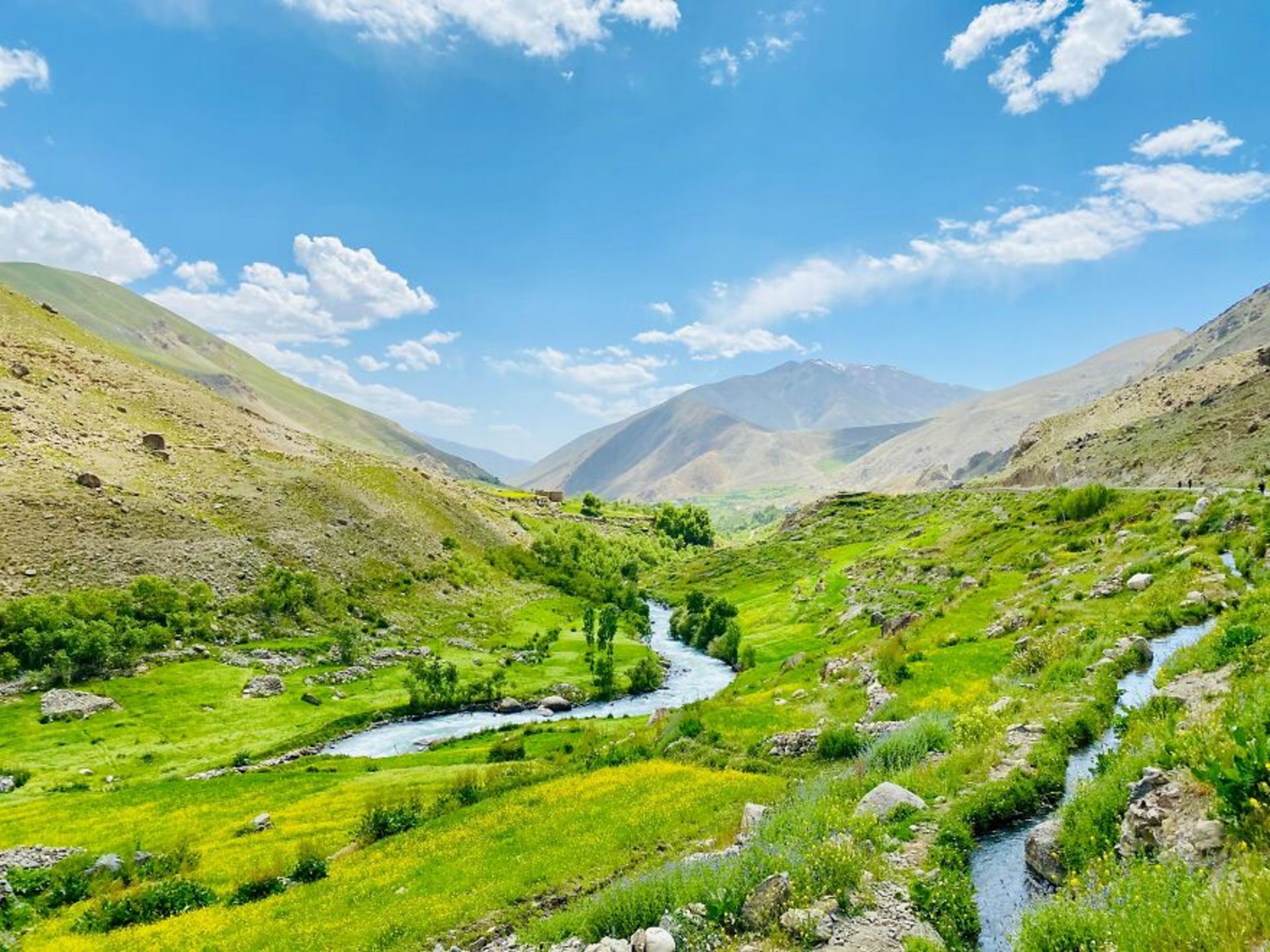 طبیعت سرسبز افغانستان