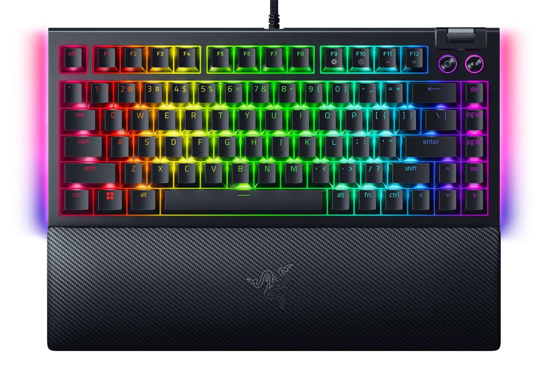 کیبورد ریزر Razer BlackWidow V4 75 مشکی