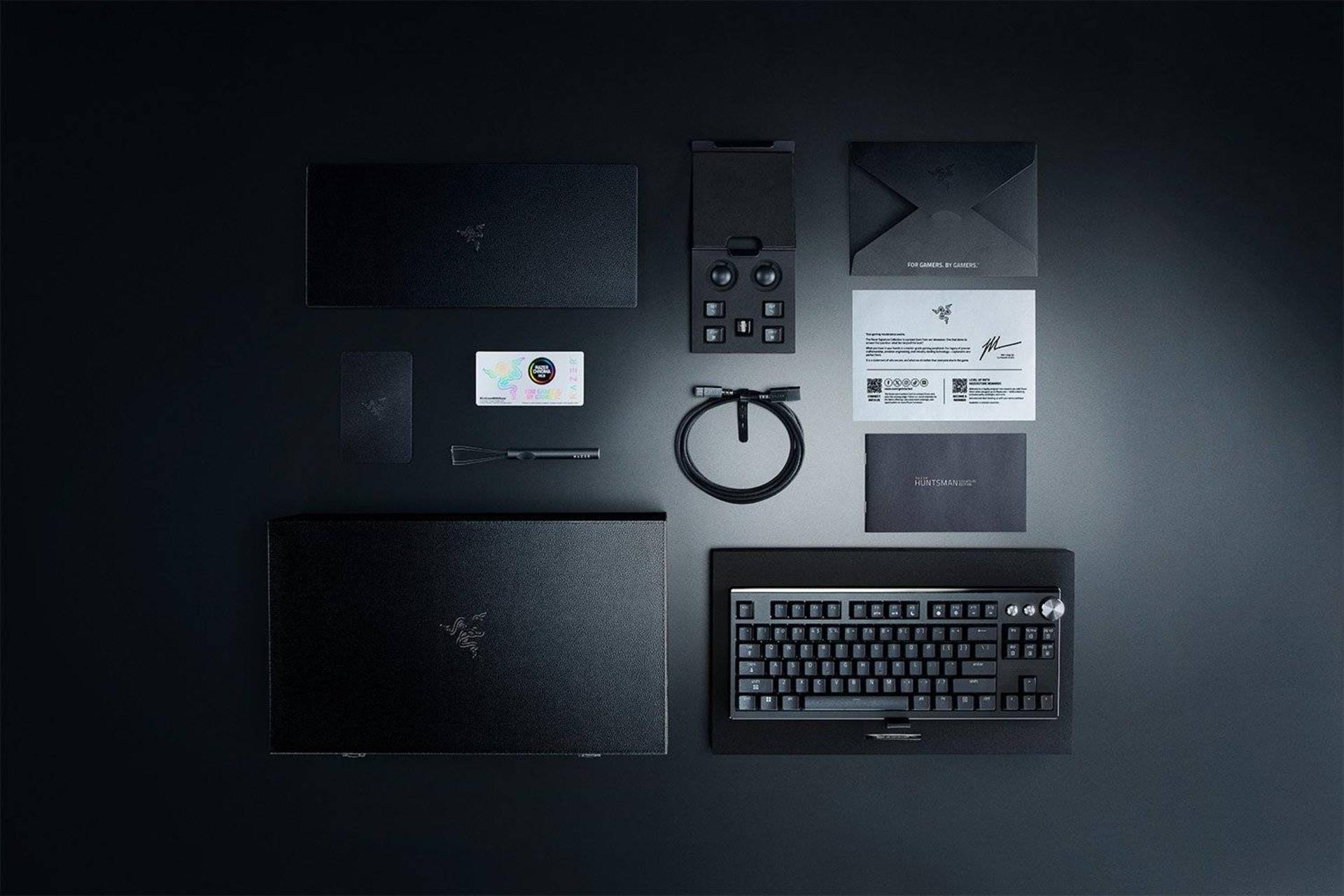 کیبورد ریزر کیبورد Huntsman Signature Edition
