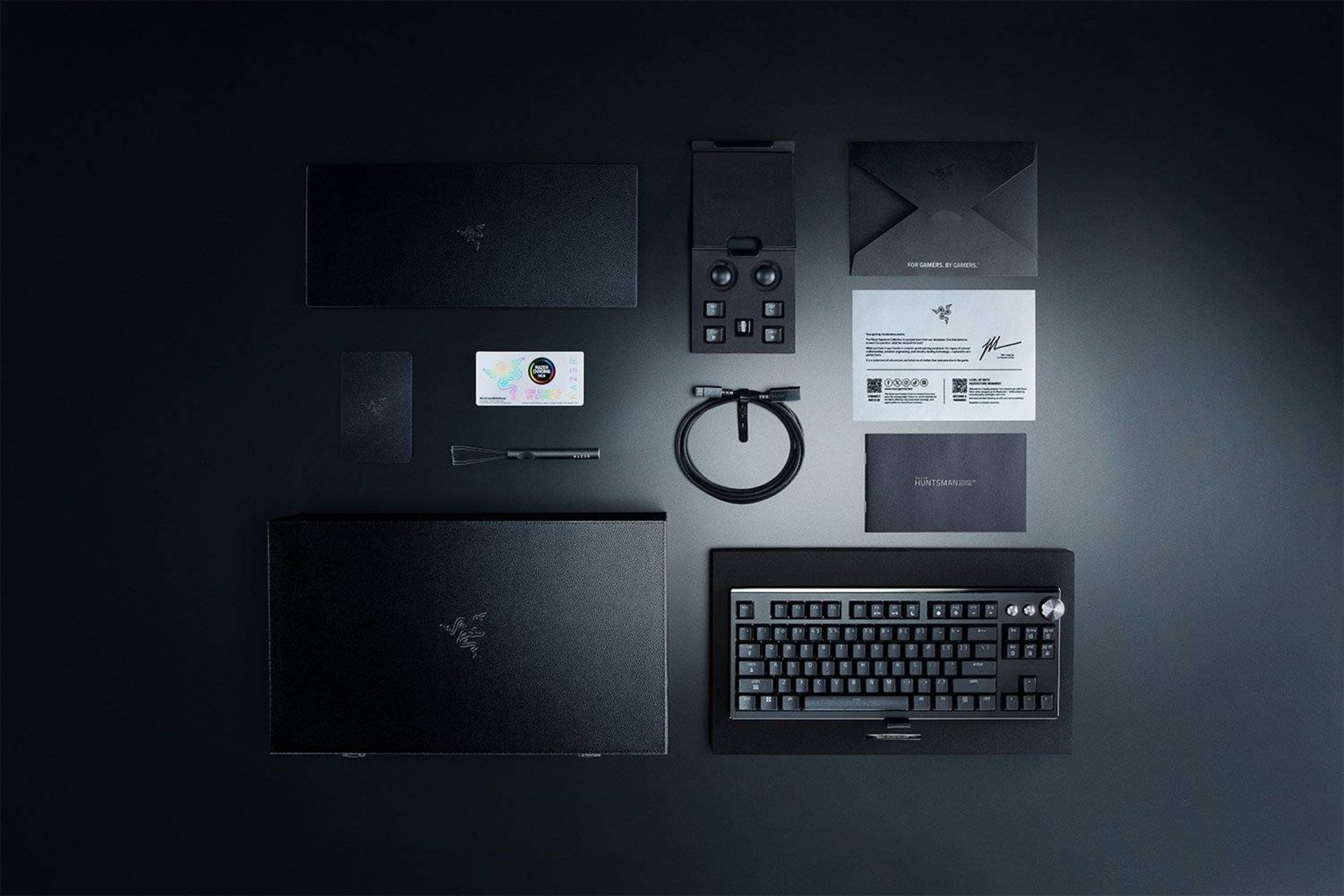 کیبورد ریزر کیبورد Huntsman Signature Edition