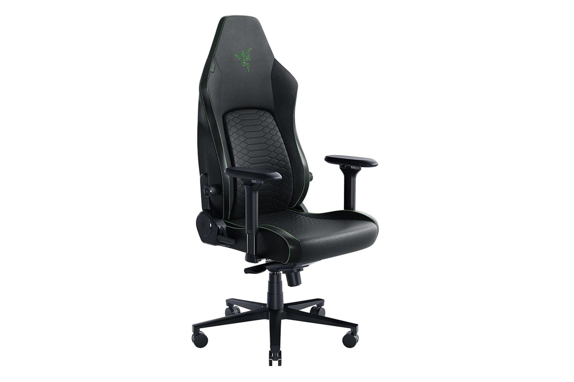 مرجع متخصصين ايران صندلي گيمينگ ريزر Razer Iskur V2 رنگ سبز و مشكي