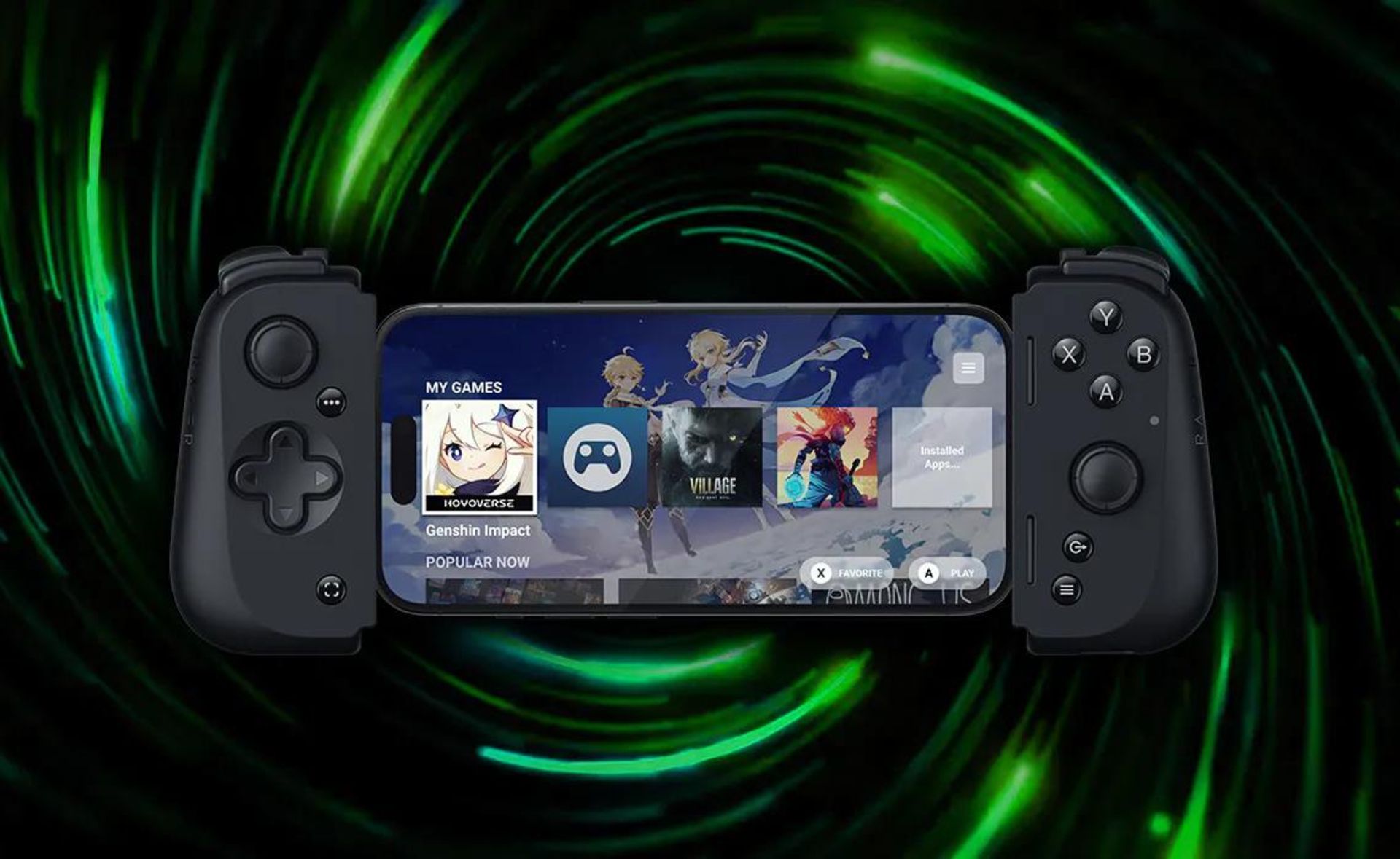 دسته بازی ریزر Kishi V2