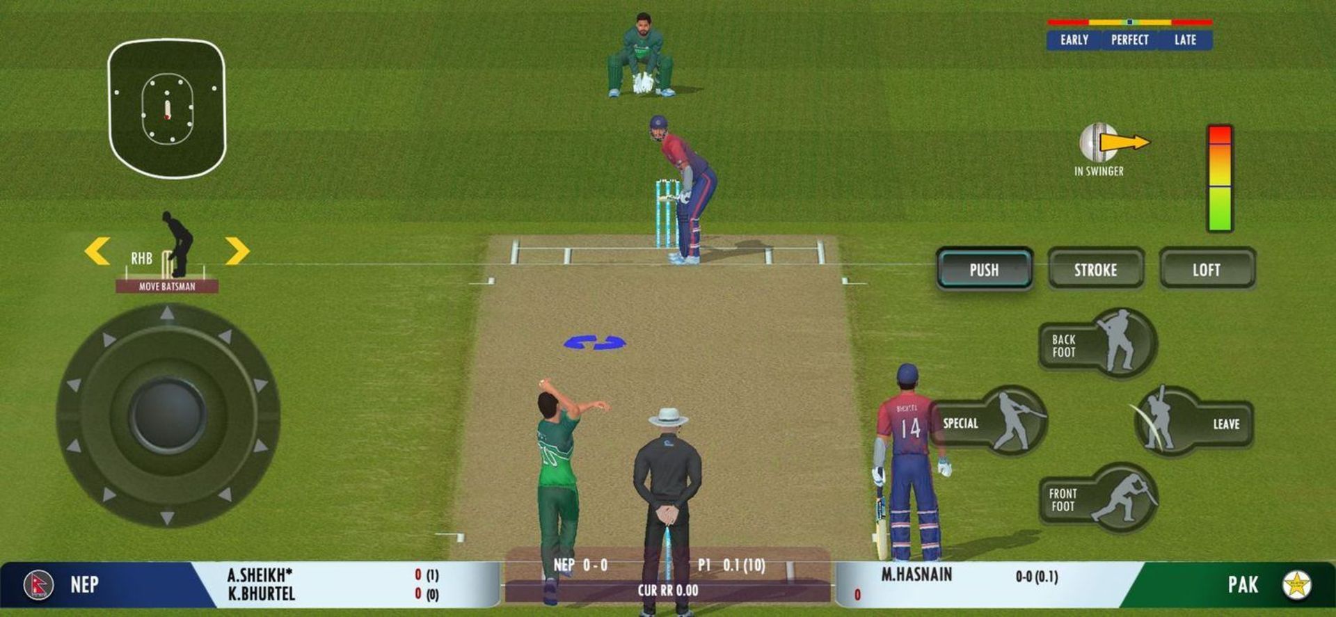گیم پلی بازی Real Cricket 22