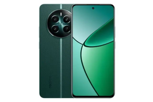 پنل جلو و پشت گوشی موبایل ریلمی 12 پلاس سبز تیره / Realme 12 Plus