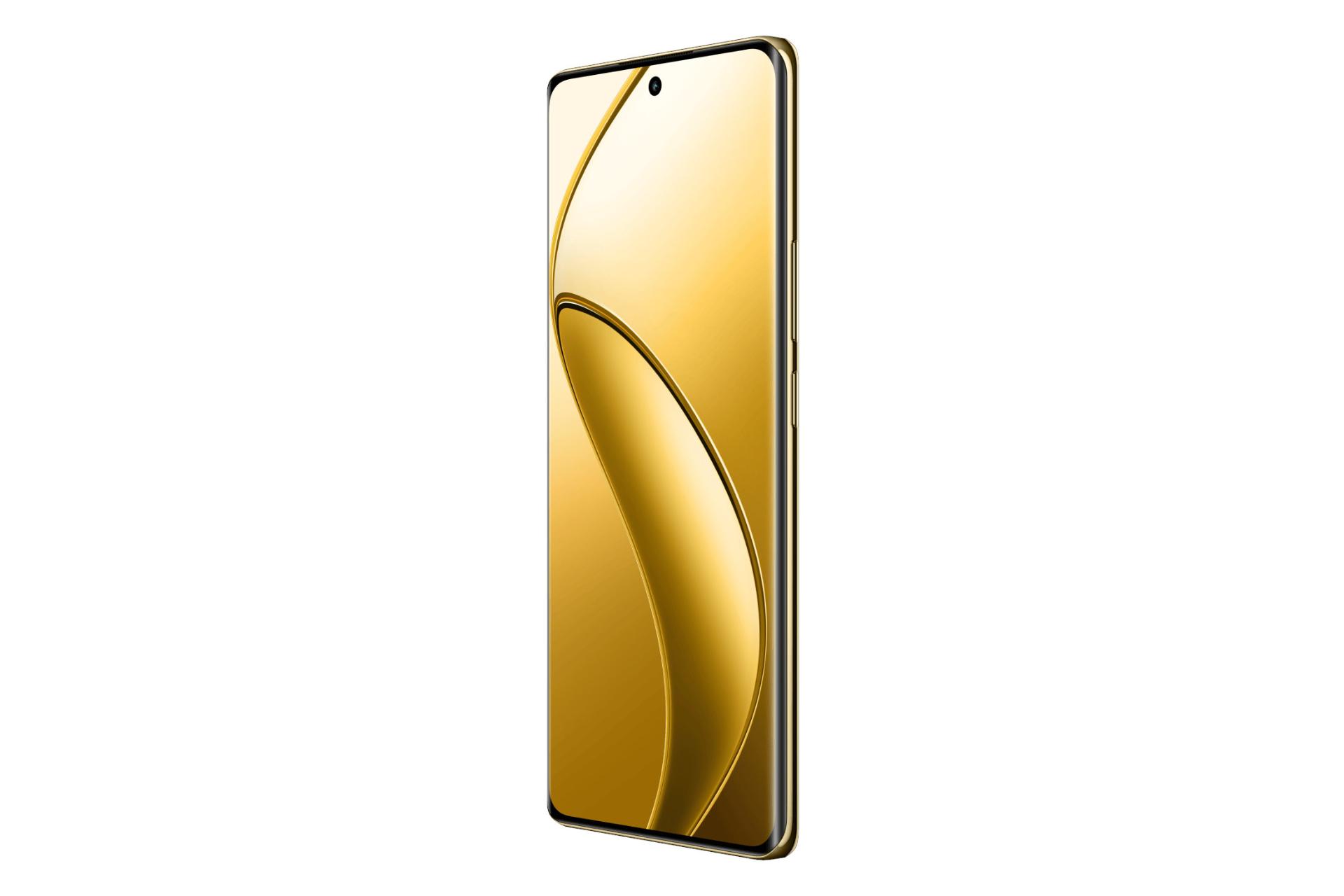 پنل جلو و صفحه نمایش گوشی ریلمی 12 پرو بژ / Realme 12 Pro