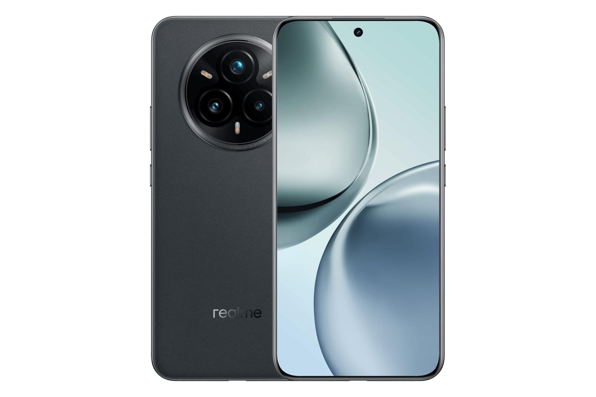 پنل جلو و پشت گوشی موبایل ریلمی 14 پرو پلاس خاکستری تیره / Realme 14 Pro Plus