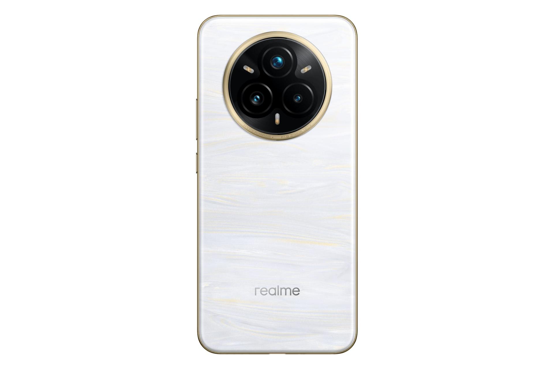 پنل پشت و چینش دوربین گوشی موبایل ریلمی 14 پرو پلاس سفید / Realme 14 Pro Plus
