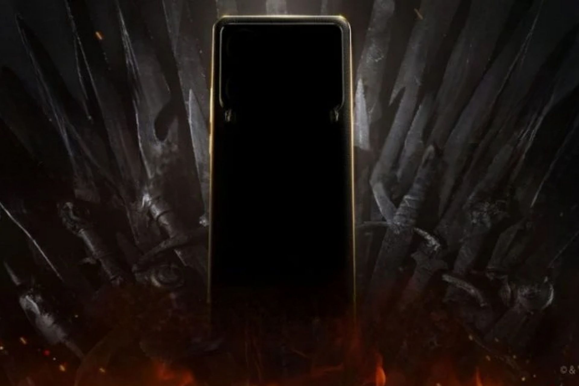 پنل پشتی نسخه‌ی Game of Thrones Edition ریلمی ۱۵ پرو