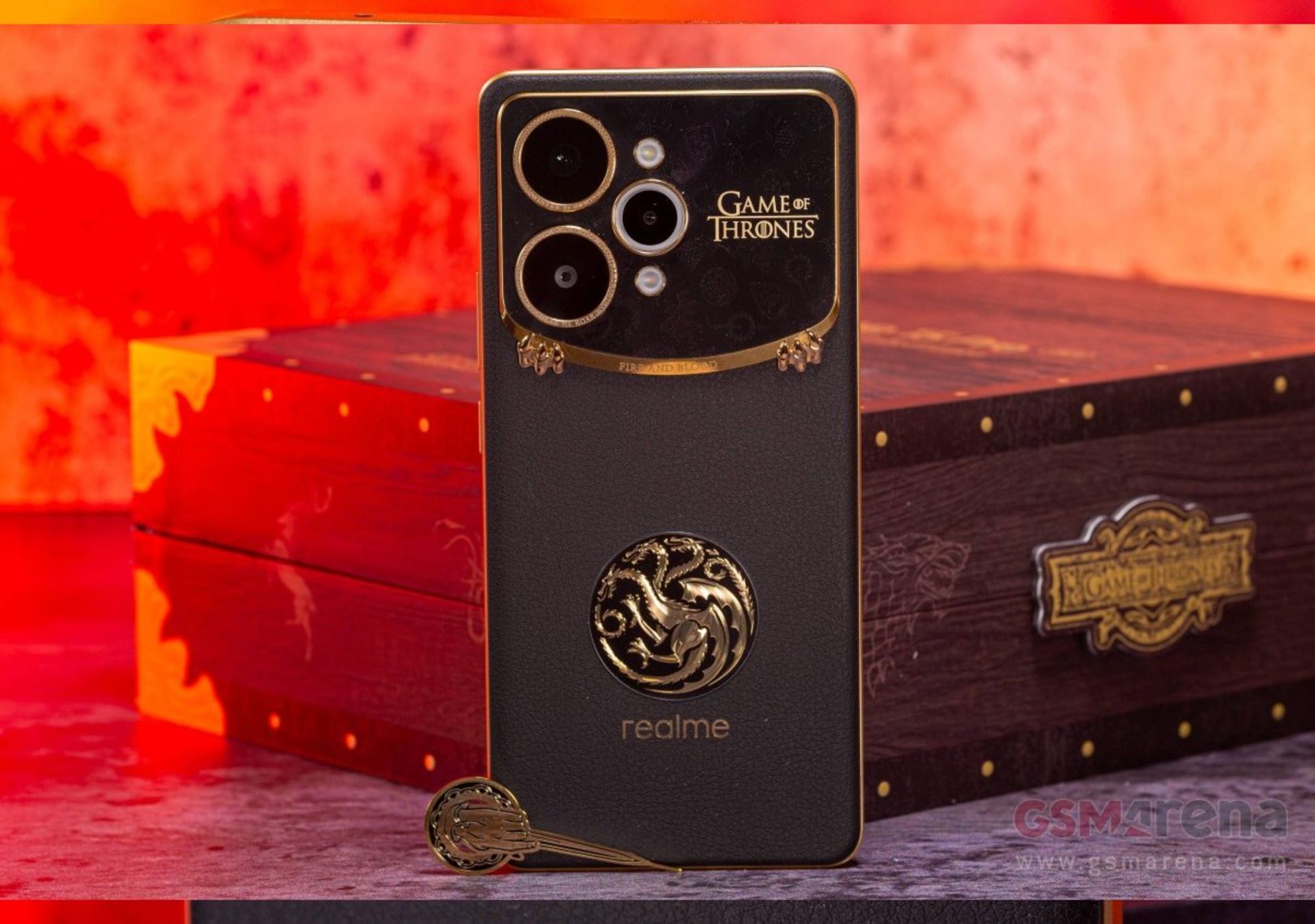 نسخه‌ی گیم آو ترونز ریلمی ۱۵ پرو