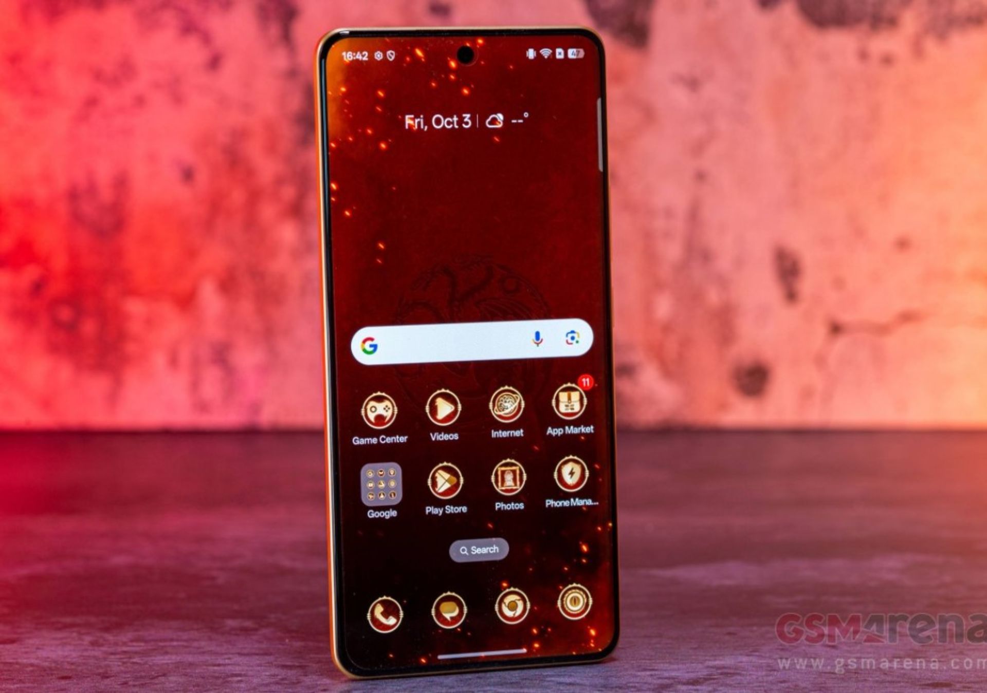 نسخه‌ی گیم آو ترونز ریلمی ۱۵ پرو