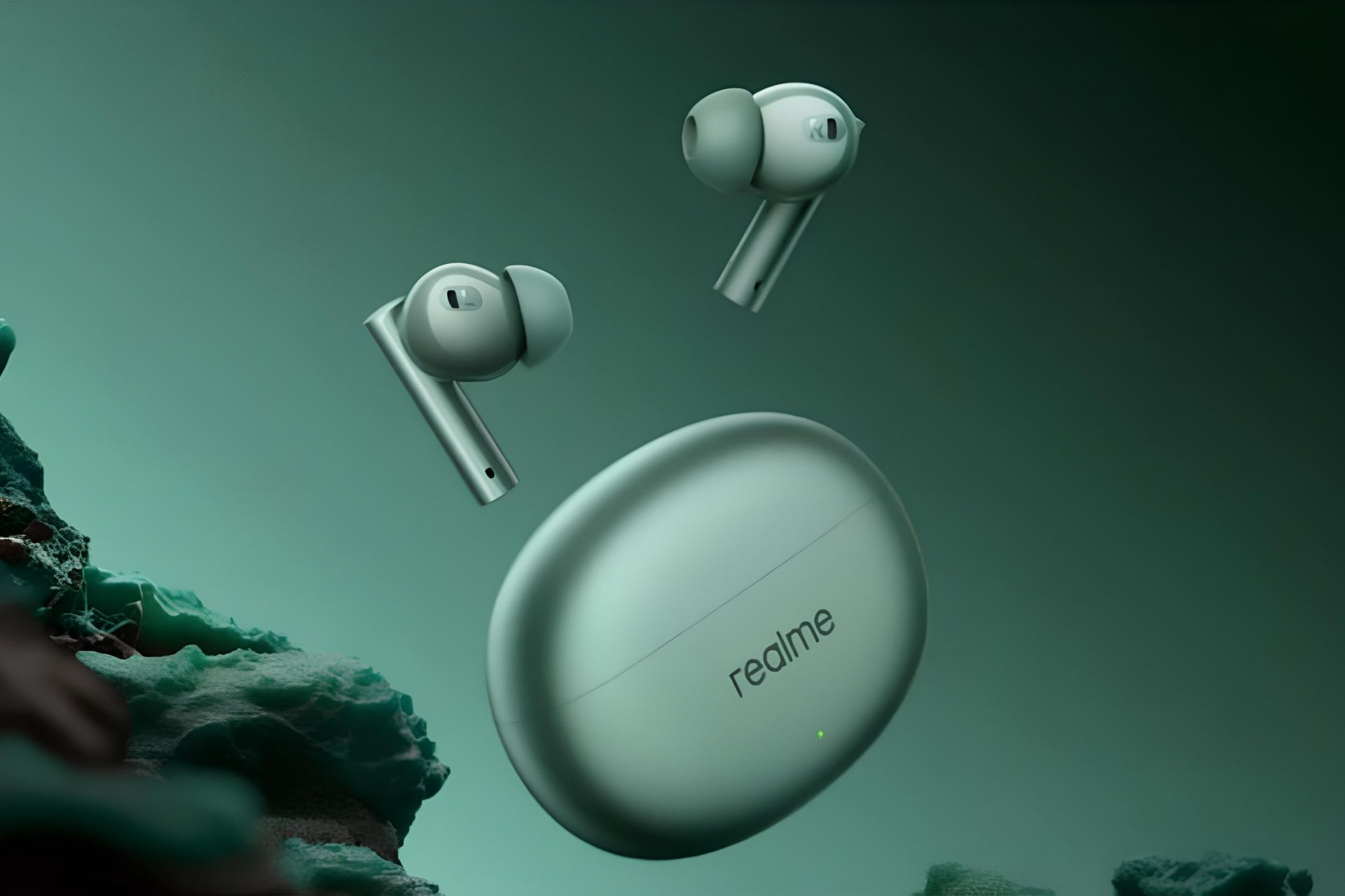 هدفون و کیس ریلمی بادز ایر ۶ و بادز ایر ۶ پرو رنگ سبز