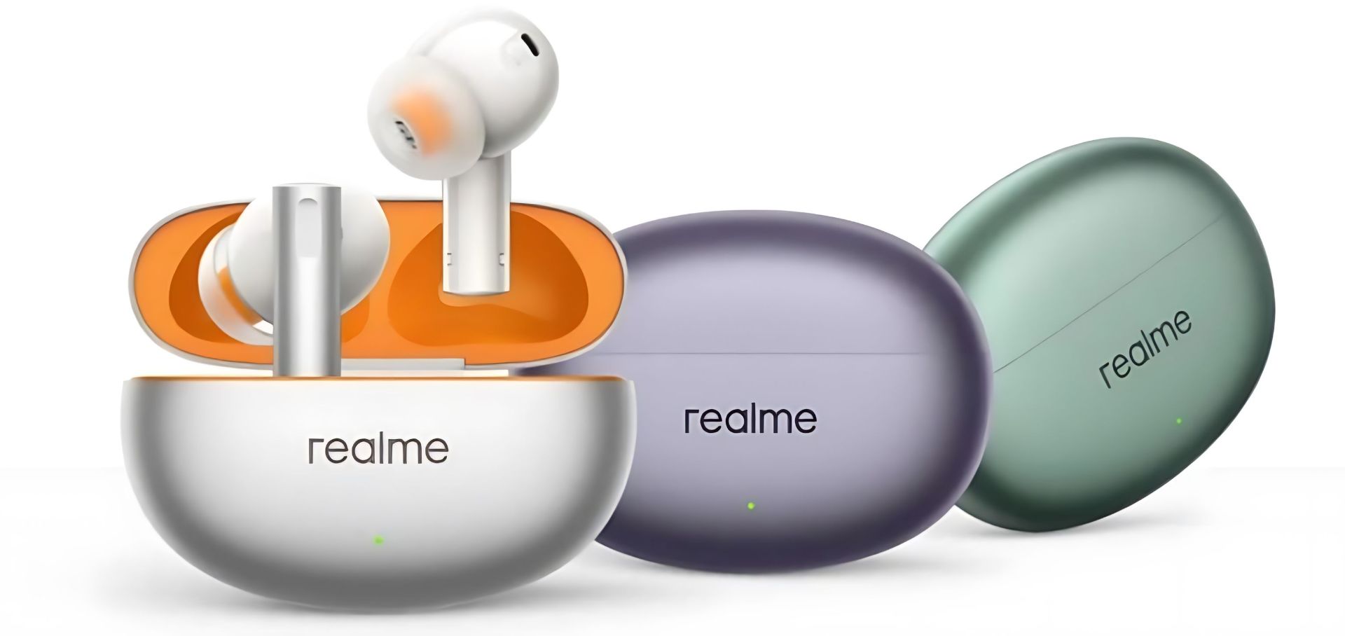 رنگ‌بندی هدفون ریلمی بادز ایر ۶