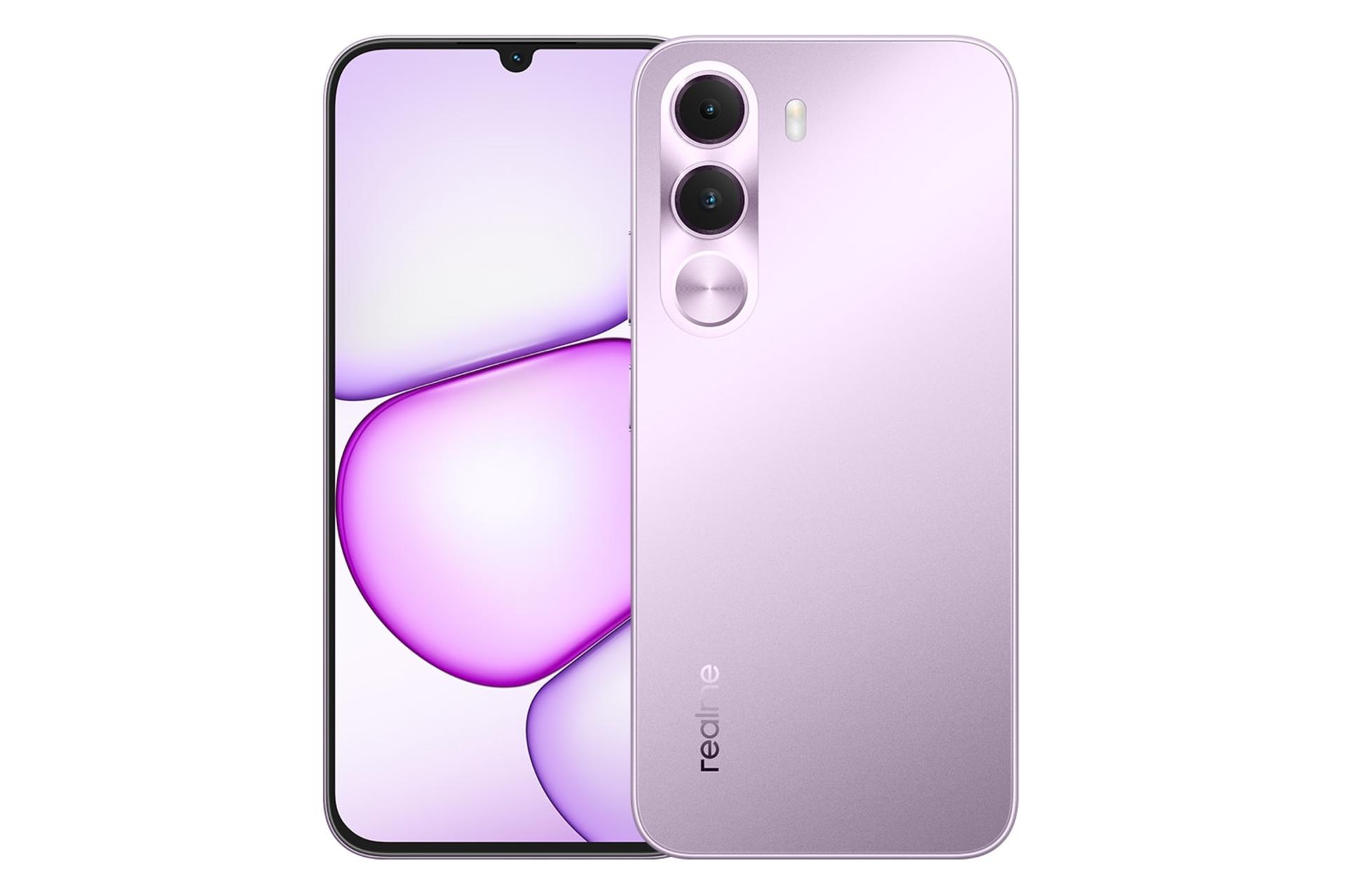 پنل جلو و پشت گوشی موبایل ریلمی Realme C100i ارغوانی