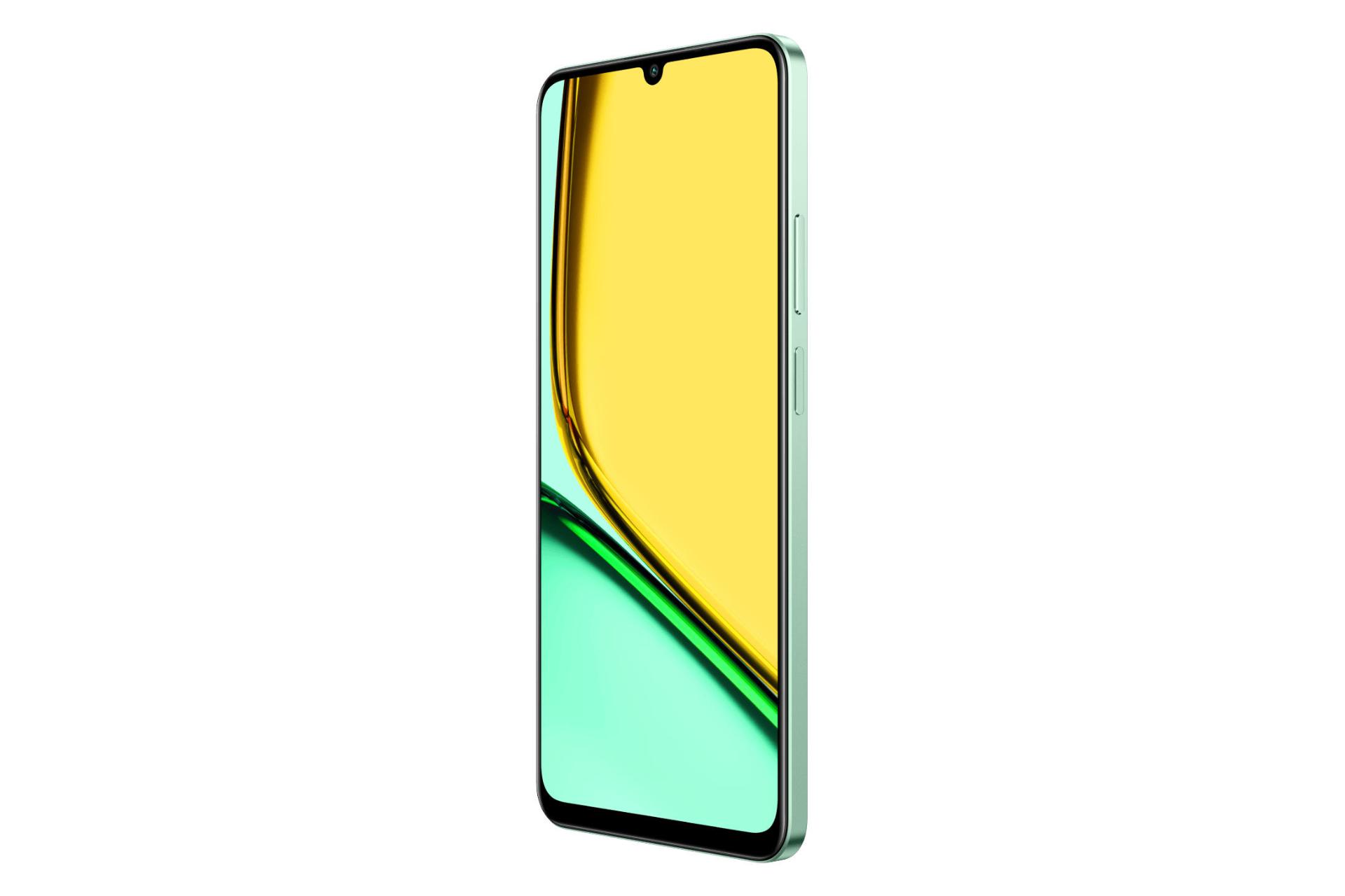 پنل جلو و صفحه نمایش گوشی موبایل ریلمی Realme C61 سبز