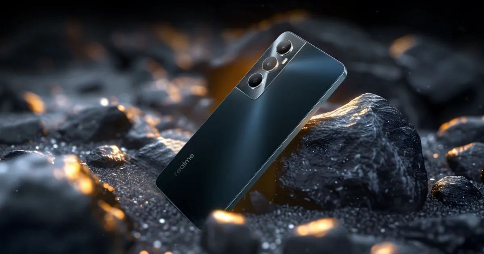 پنل پشتی گوشی ریلمی C65 رنگ سبز تیره