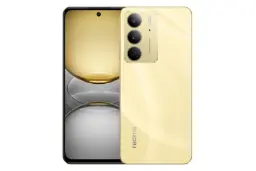پنل جلو و پشت گوشی موبایل ریلمی Realme C75 طلایی