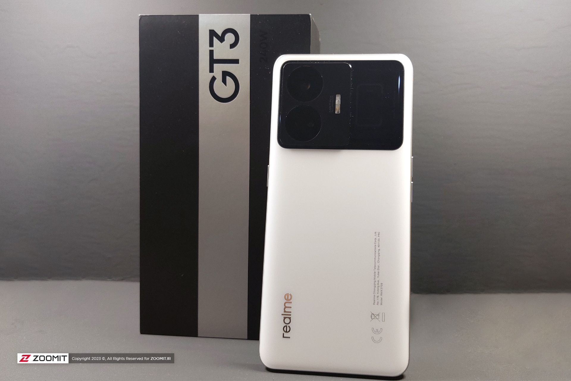 گوشی Realme GT3 در نمایشگاه تلکام