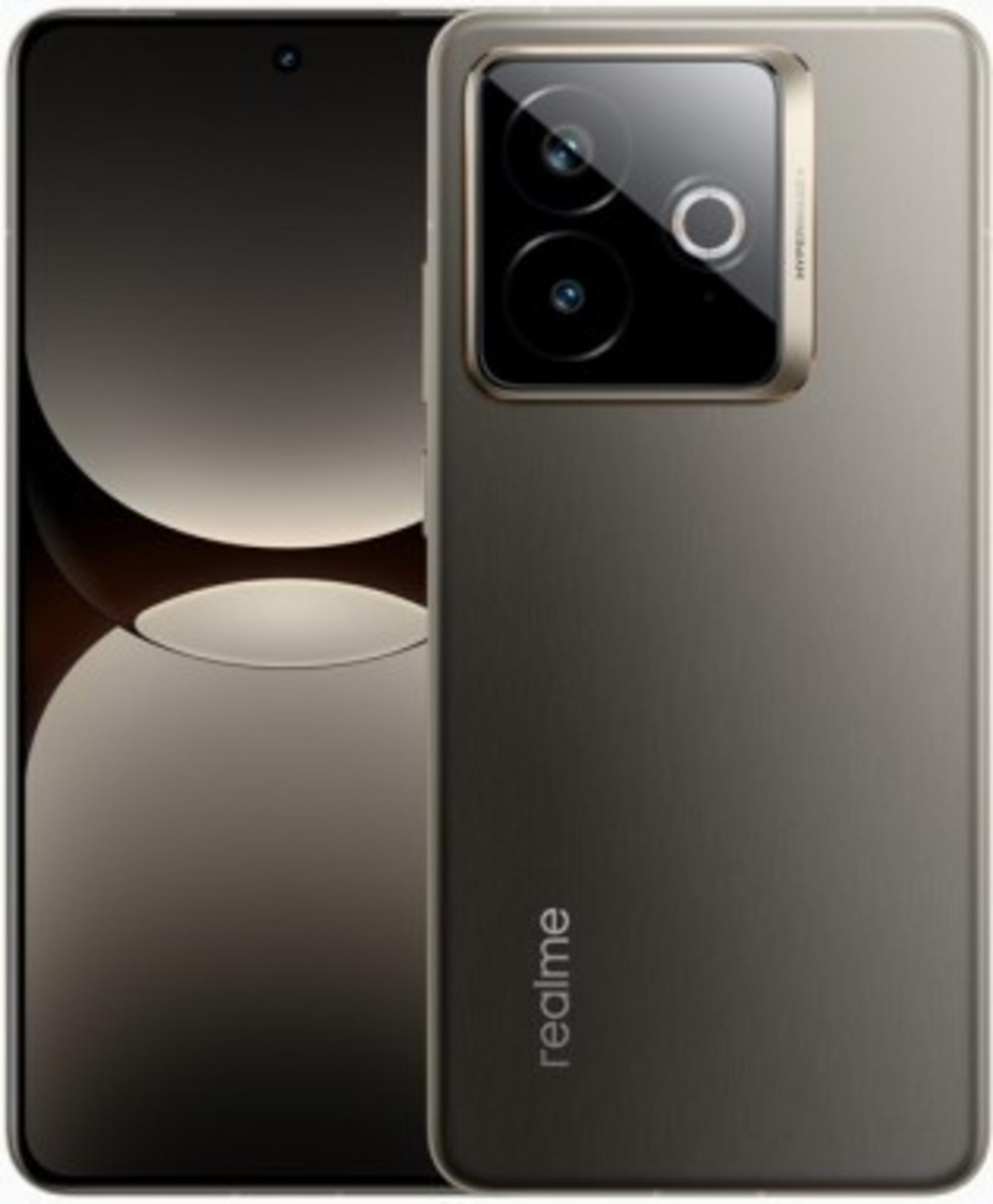نمای پشتی و جلویی گوشی Realme GT 7 Pro Racing Edition