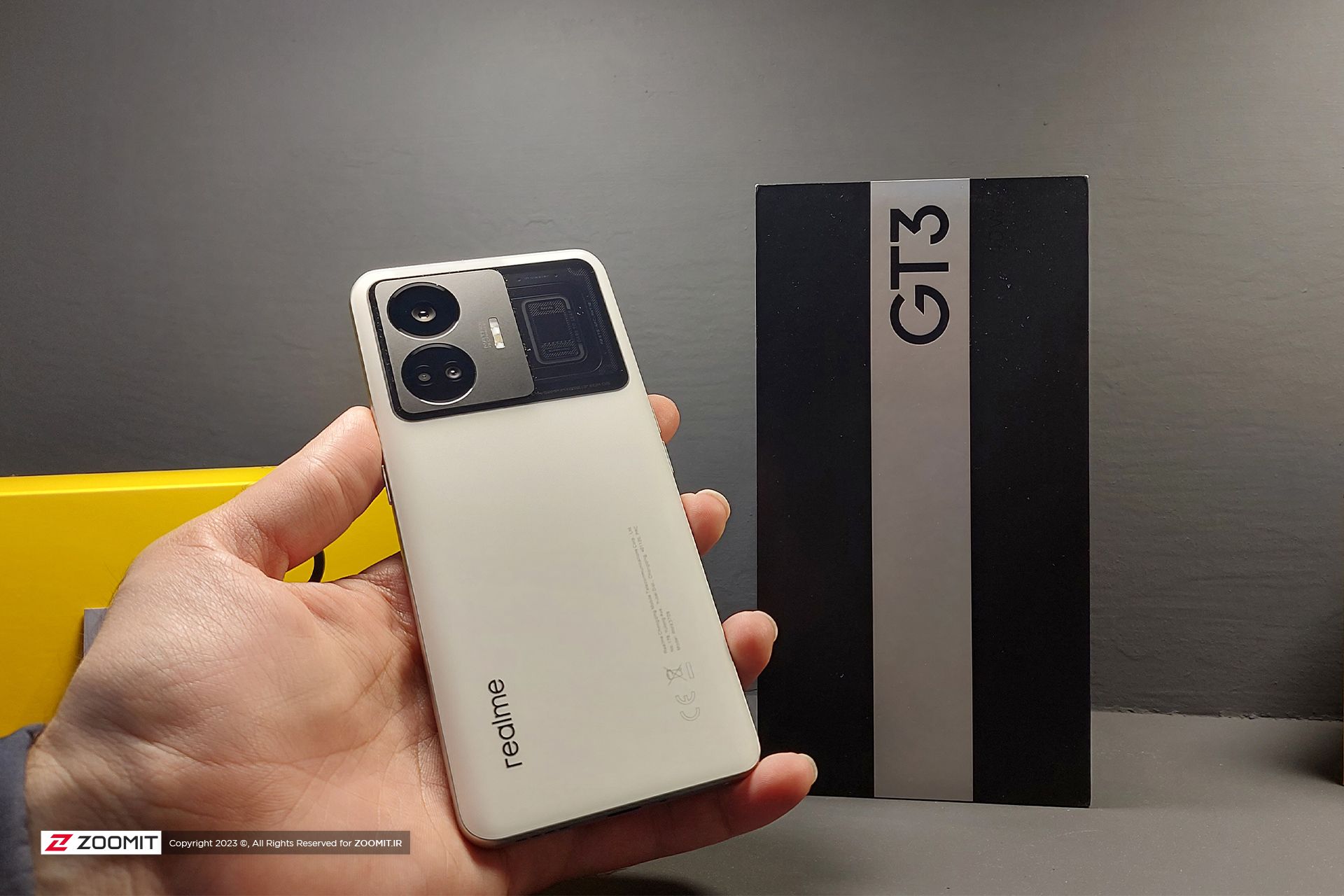 رونمایی گوشی Realme GT3 در نمایشگاه تلکام