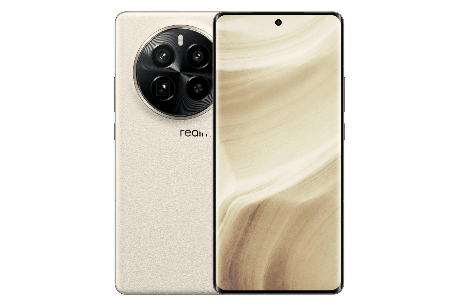 پنل جلو و پشت گوشی موبایل ریلمی GT5 پرو / Realme GT5 Pro کرم رنگ