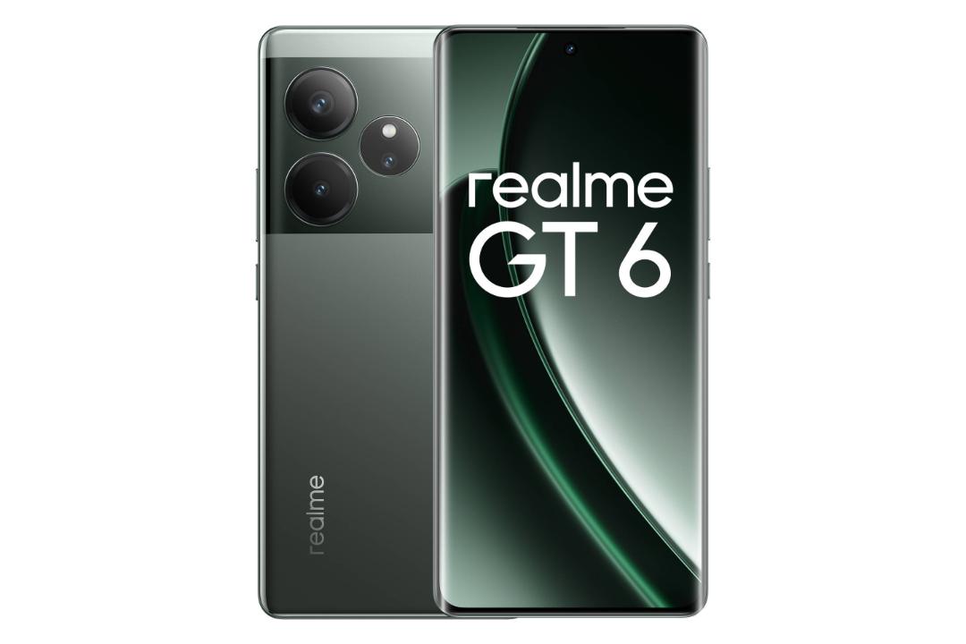 پنل جلو و پشت گوشی موبایل ریلمی Realme GT 6 سبز