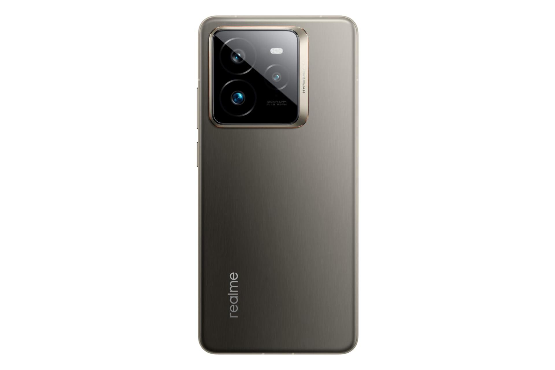 پنل پشت و چینش دوربین گوشی موبایل ریلمی GT7 پرو خاکستری / Realme GT7 Pro