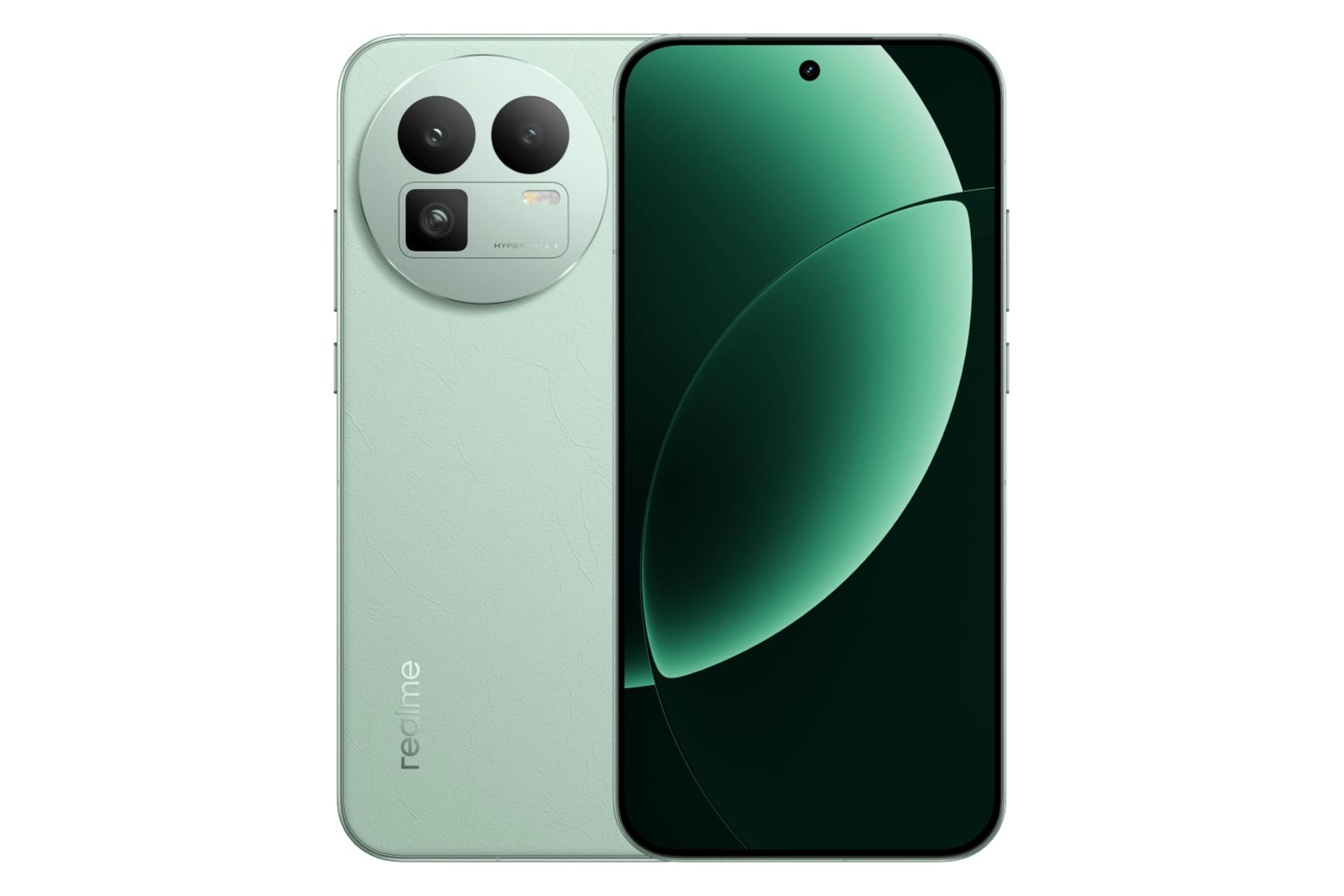 پنل جلو و پشت گوشی موبایل ریلمی GT8 نسخه چین سبز / Realme GT8 China