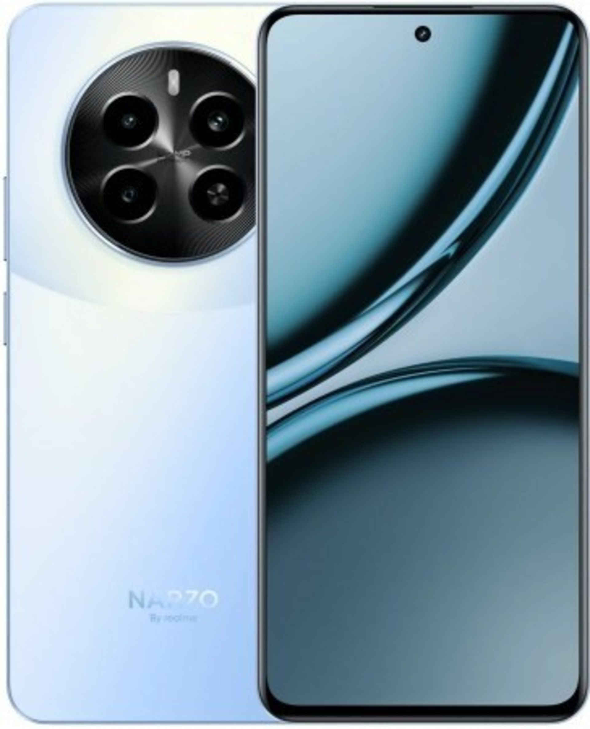پنل پشتی و جلویی گوشی ریلمی نارزو ۷۰ رنگ آبی