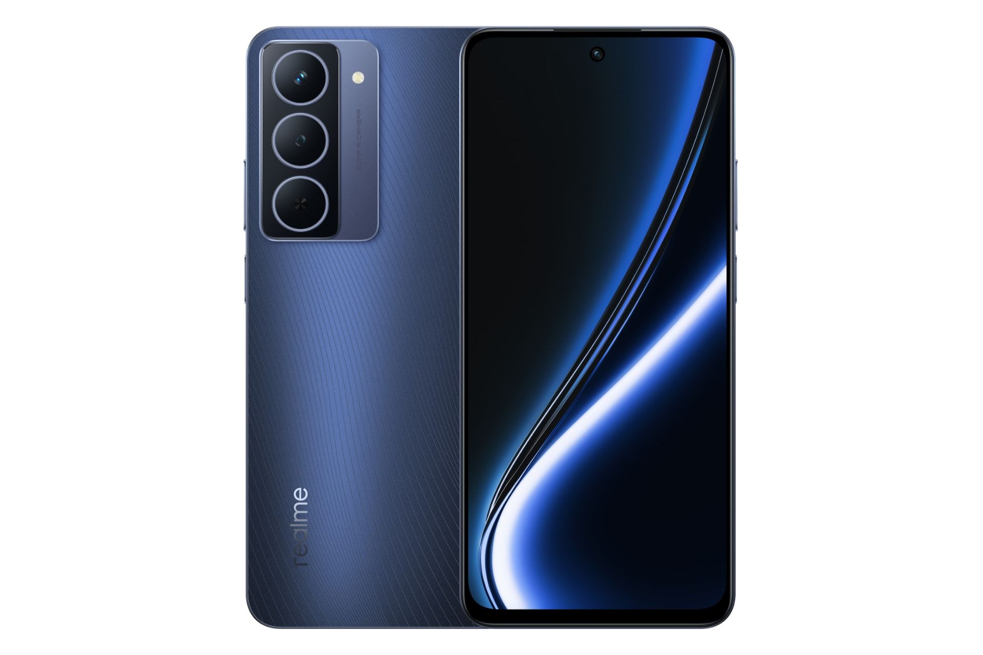 پنل جلو و پشت گوشی موبایل ریلمی Realme Narzo 80x آبی تیره
