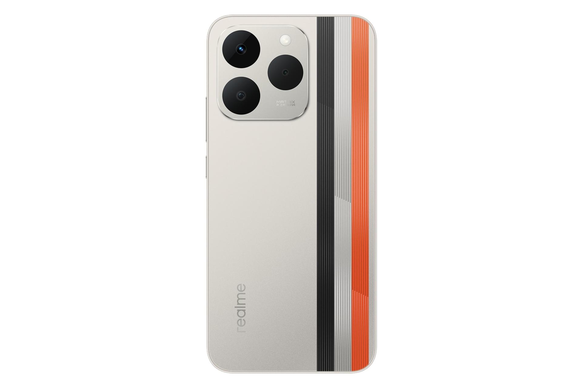 پنل پشت و چینش دوربین گوشی موبایل ریلمی Realme Narzo 90 طلایی