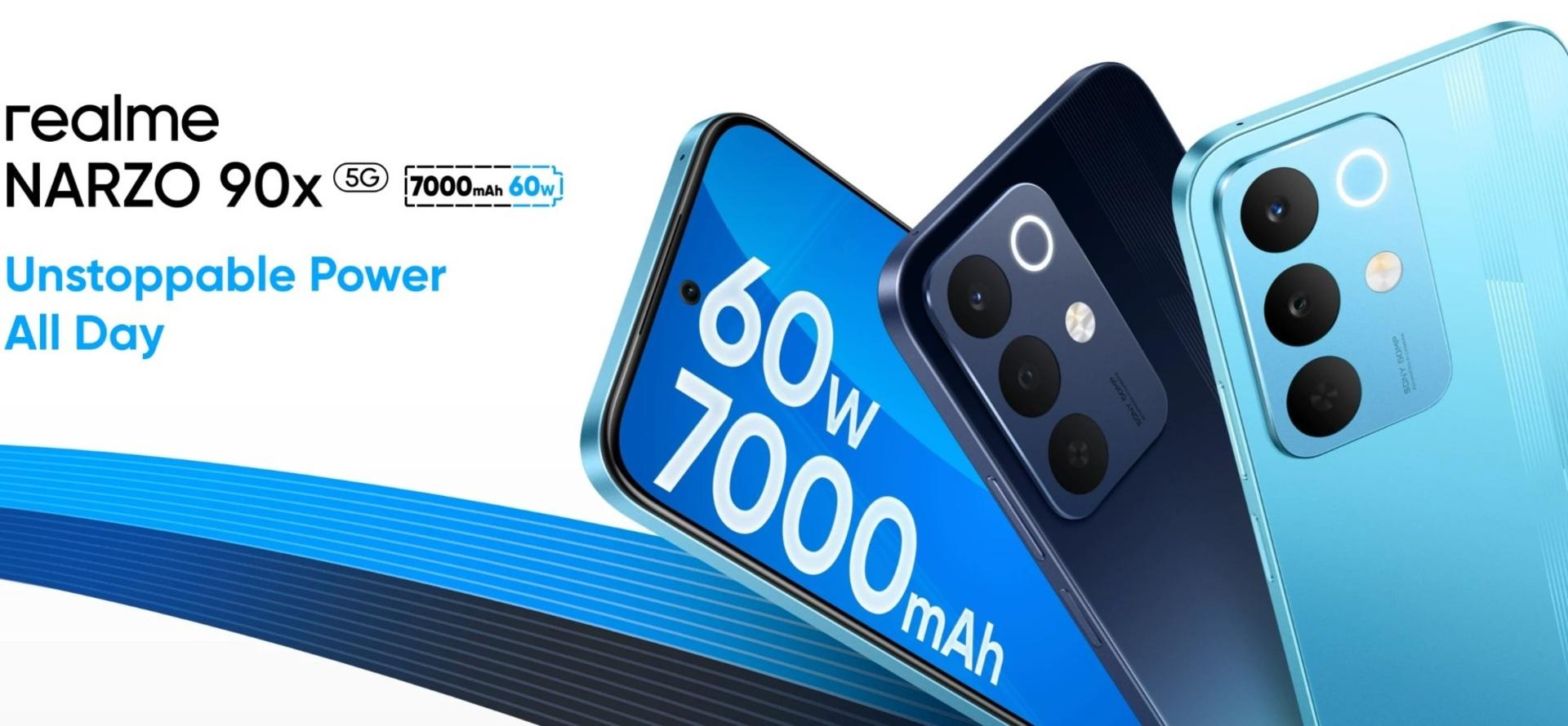 پنل پشت و جلو و رنگ‌بندی گوشی ریلمی نارزو 90x