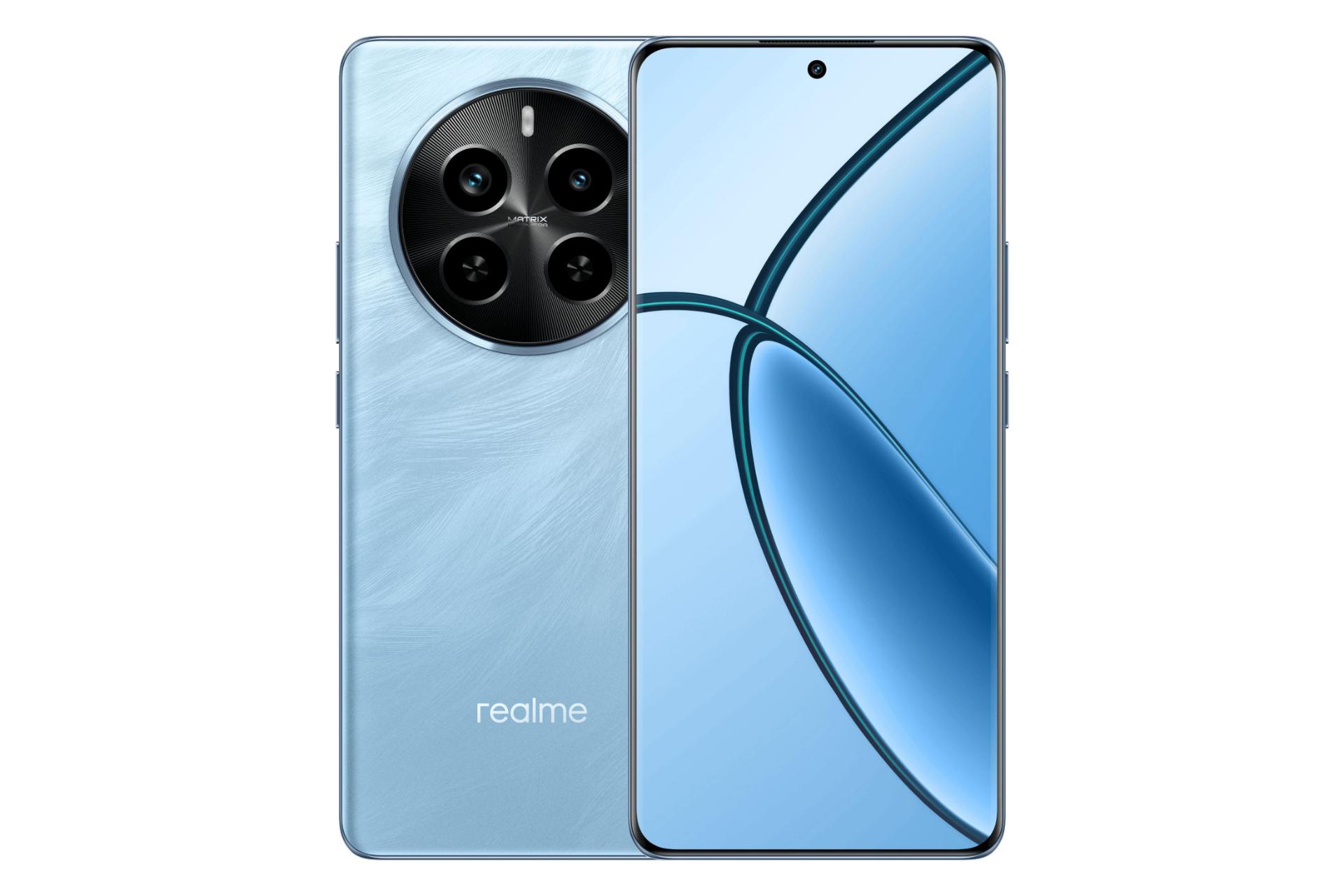 پنل جلو و پشت گوشی موبایل ریلمی P1 پرو آبی / Realme P1 Pro