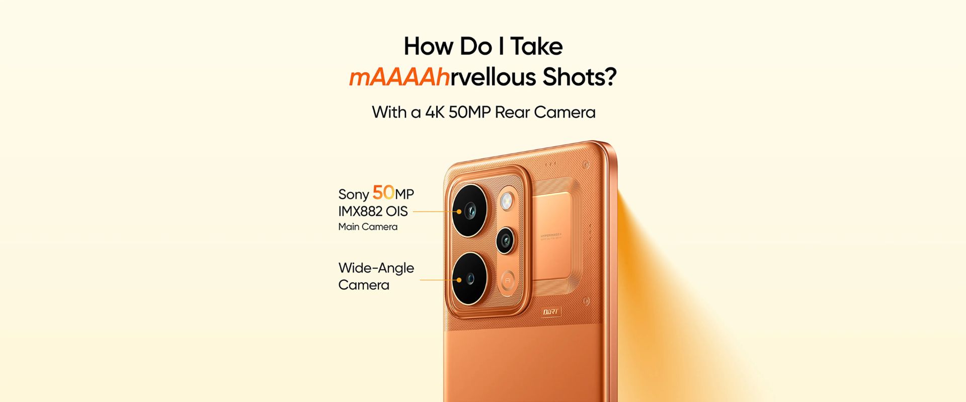 پنل پشتی ریلمی P4 پاور و مشخصات دوربین