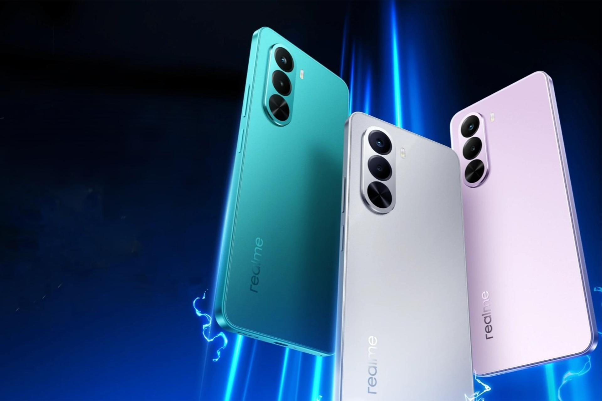 پنل پشت و رنگ‌بندی گوشی ریلمی P4x