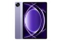 نمای کلی تبلت ریلمی پد 2 لایت / Realme Pad 2 Lite با نمایشگر روشن و نمایش دوربین پنل پشت رنگ بنفش