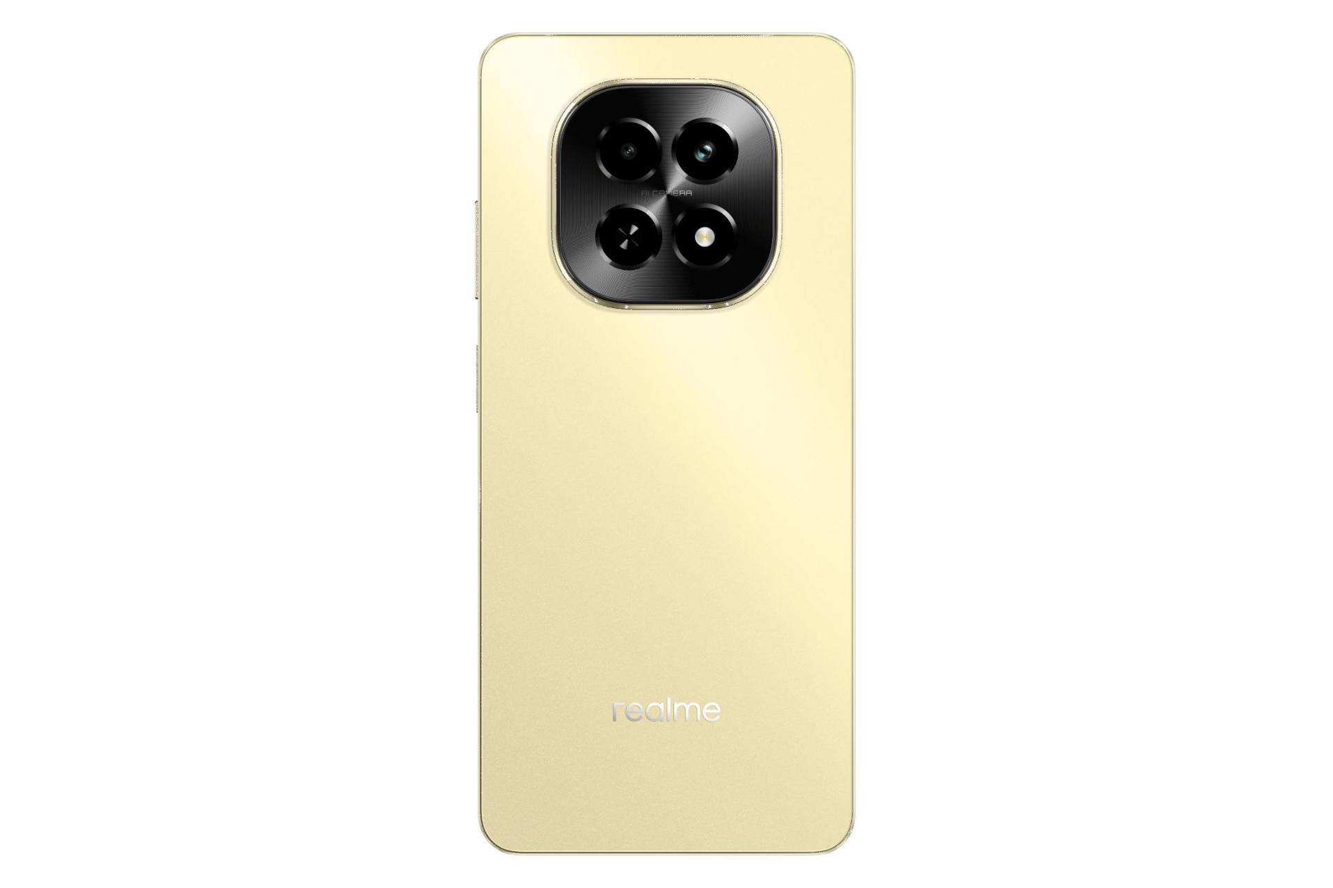 پنل پشت و چینش دوربین گوشی موبایل ریلمی Realme V60s طلایی