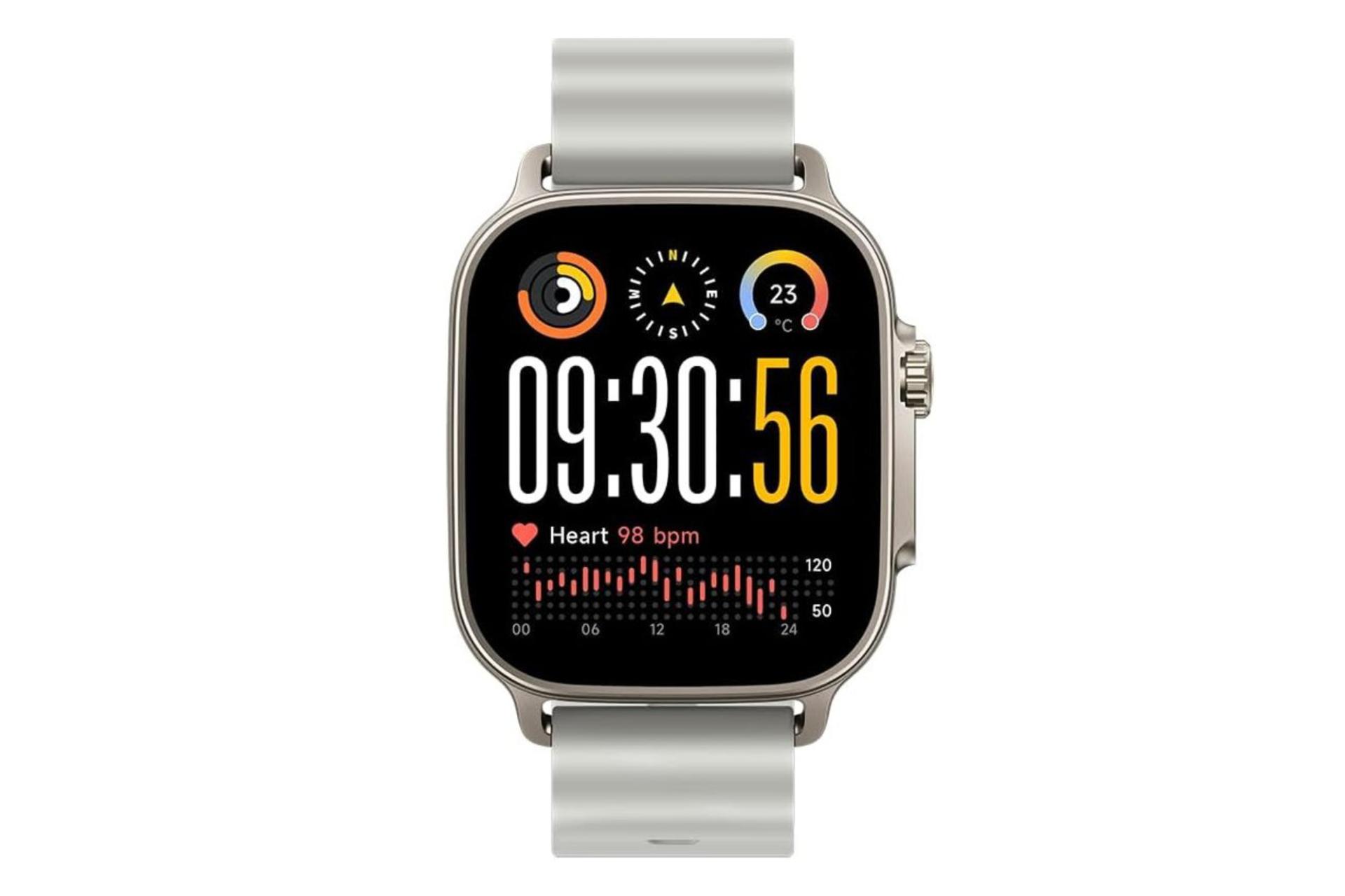 ساعت هوشمند ریلمی واچ 5 تیتانیوم از نمای روبرو / Realme Watch 5