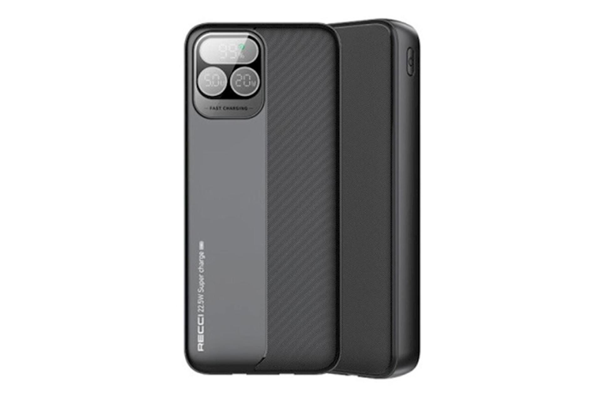 پاور بانک رسی Recci RPB-P37 20000mAh